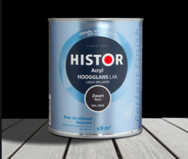 Histor Perfect Finish Acryl Hoogglans - Tin - 0,75 liter