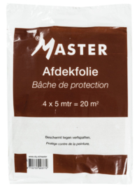 Master Afdekfolie - 4 * 5 mtr