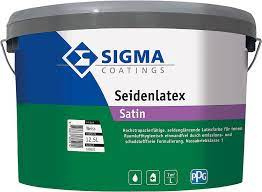 Sigma Seidenlatex Satin - WIT - 12,5 liter