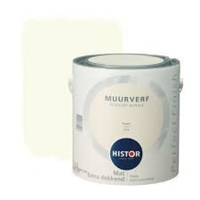 Histor Perfect Finish Muurverf Mat - Ivoor 6553 - 2,5 Liter
