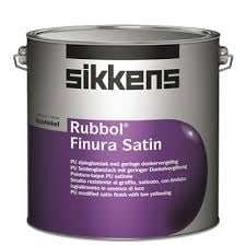 Sikkens Rubbol Finura Satin - Lichte kleuren - 1 liter
