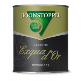 Boonstoppel Garantie Exqua D'or Hoogglans - 1 liter - wit of lichte kleuren leverbaar