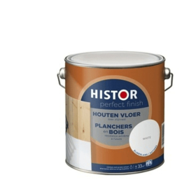 Histor Houten Vloer Zijdeglans - WIT - 2,5 liter