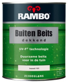 Rambo Buitenbeits Dekkend Zijdeglans - Ivoorwit 1101 - 0,75 liter