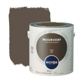 Histor Perfect Finish Muurverf Mat - Cacao 6472 - 2,5 Liter