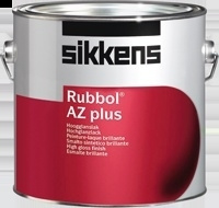 Sikkens Rubbol AZ Plus - Zwart - 1 liter