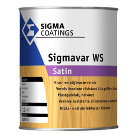 Sigmavar WS Satin - Kleurloos / blank - 2,5 liter