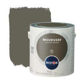 Histor Perfect Finish Muurverf Mat - Mus 6947 - 2,5 Liter
