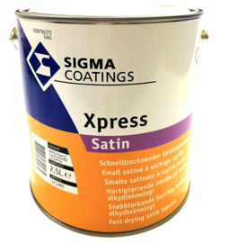 Sigma Xpress satin - Wit - 1 liter