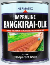 Hermadix Impraline Bangkirai-olie - Transparant bruin - 0,75 liter