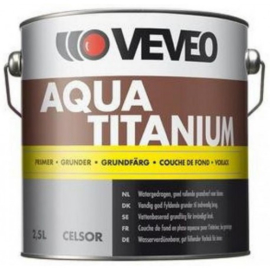 VEVEO Aqua Titanium Primer - Wit of Lichte Kleuren - 1 liter