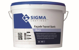 Sigma Facade Topcoat Quartz Matt - WIT - 10 liter