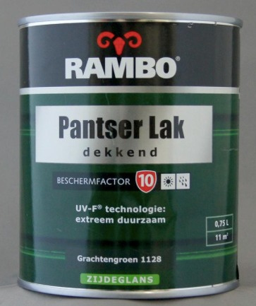 Rambo Pantserlak Dekkend BF 10 Hoogglans - Cremewit 1110 - 0,75 liter