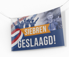 Spandoek Geslaagd