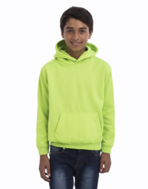 Neon capuchonsweater met naam