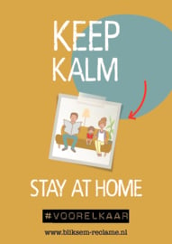 Poster Stay at home