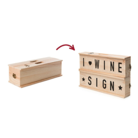 Rackpack - Wine Sign