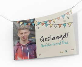 Spandoek Geslaagd