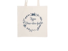 Tote bag - Type One-der-ful White
