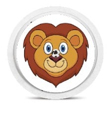 Freestyle Libre Sensor Sticker - Lion
