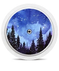 Freestyle Libre Sensor Sticker - Painted Sky