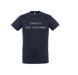 T-shirt - Insulin not included Blue