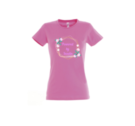 T-shirt - Flower Power Pink