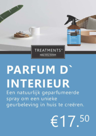 Treatments® A7 luxe prijskaart met voet