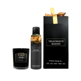 Giftbox Shower Foam & Candle - Ceylon