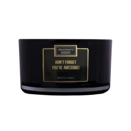 Treatments® - TSC07 - Scented Candle XL - Don't Forget you are Awesome! - 600 grams