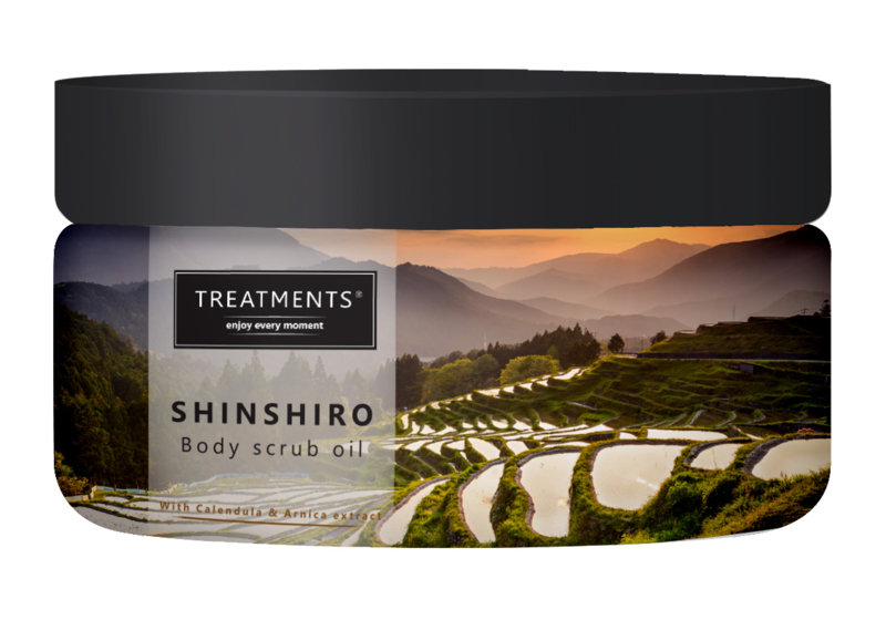 500 gram - Shinshiro body scrub oil