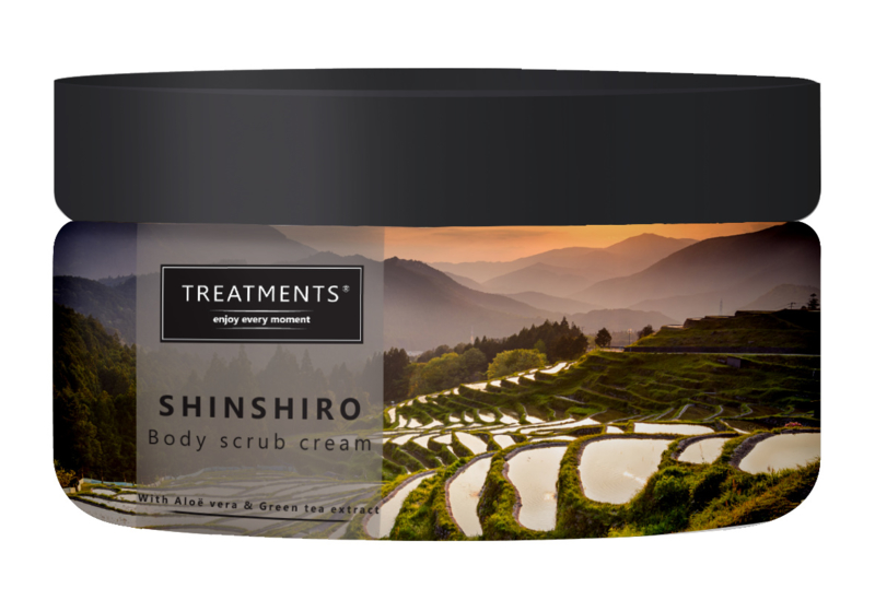 300 gram - Shinshiro body scrub cream