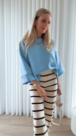 Nova sweater blauw