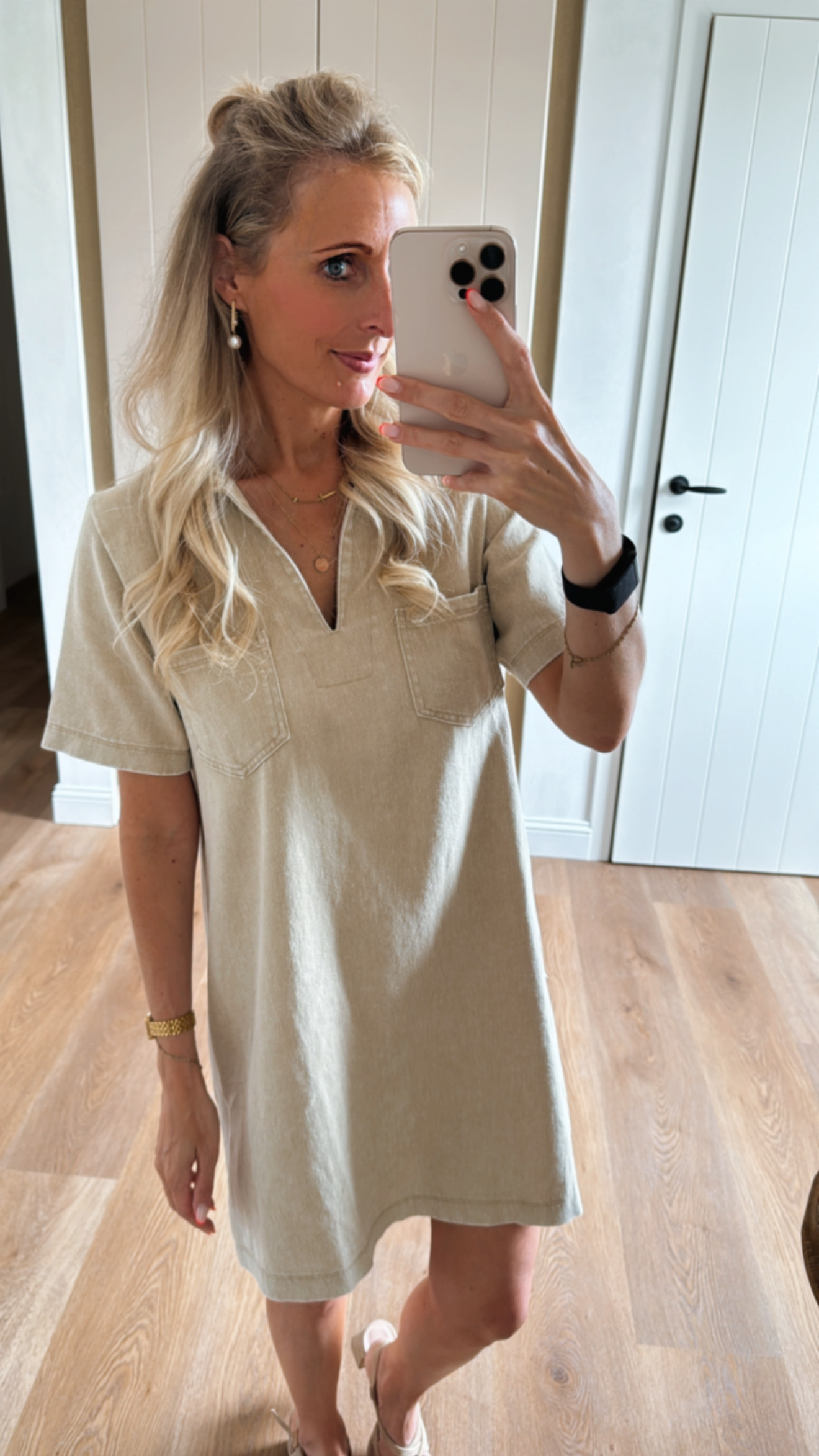 Fenna dress beige
