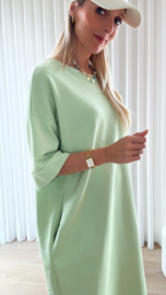 Fien sweaterdress mint