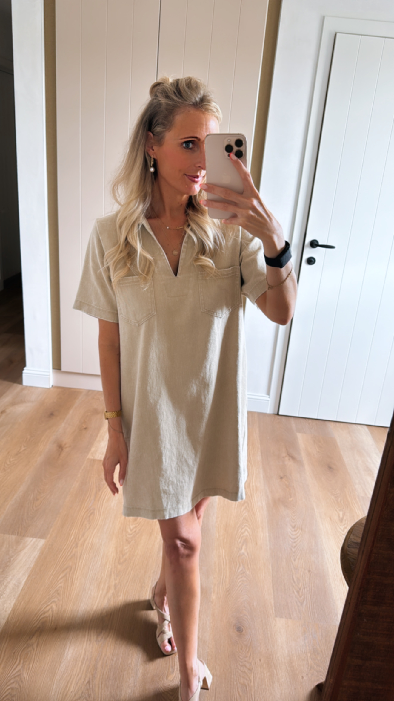 Fenna dress beige