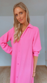 Millie long dress roze