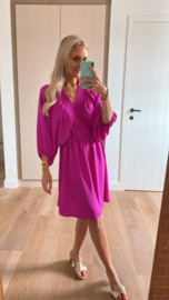 Selina dress magenta