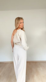 Summer trousers ecru