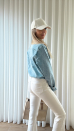 Strass jeanshemd
