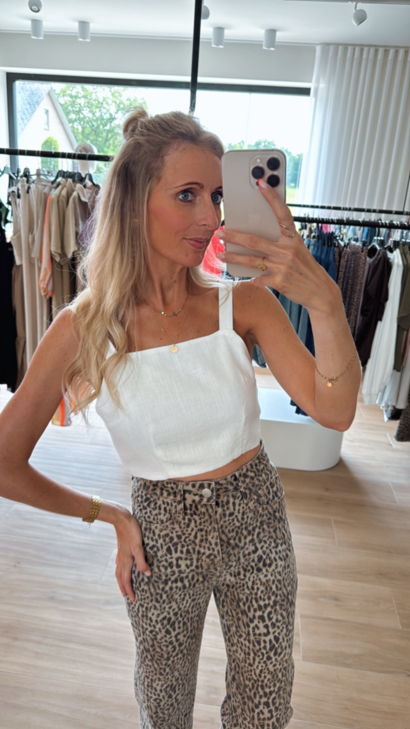 Alma top wit