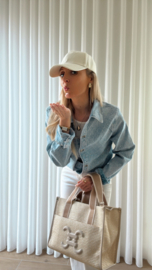 Strass jeanshemd