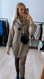 Amy sweaterdress taupe
