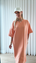 Fien sweaterdress peach
