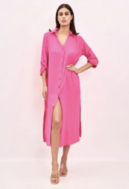 Millie long dress roze