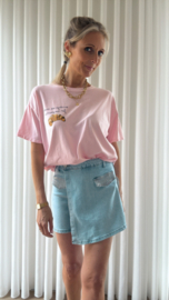 Strass jeans skort (bestellen via pb- €39,50)