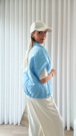 Ella bodywarmer lichtblauw