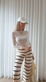 Basic  cashmere top beige