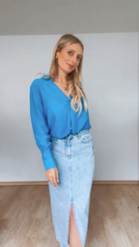 Sophia blouse blauw