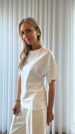 Lace tee wit